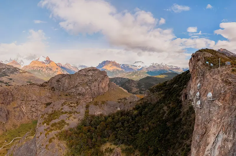 Aerial view of the OVOs