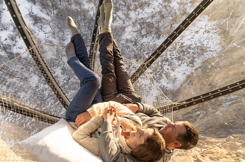 Net at the lower level