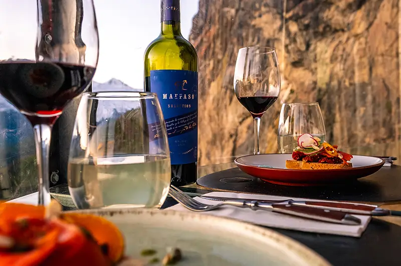 Dinner at OVO Patagonia