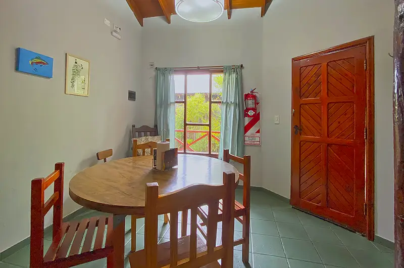 Dining room with table for 4 people