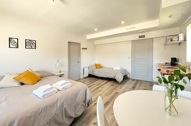 Studio apartment of 22 m2 suitable for 2 people