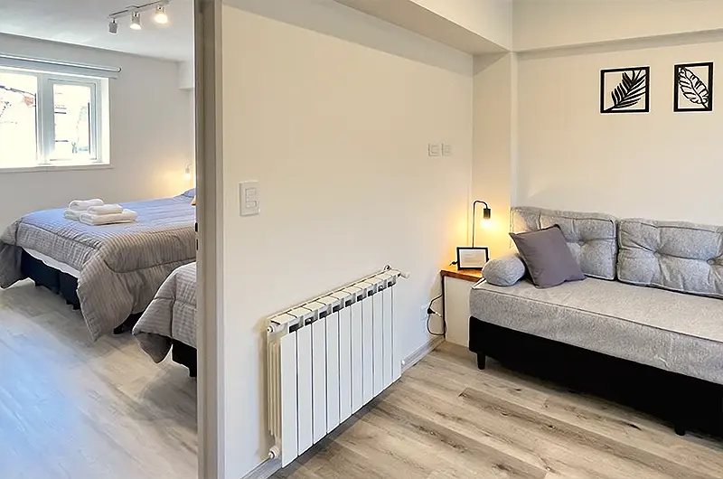 30 m2 apartment with one bedroom suitable for 3 people